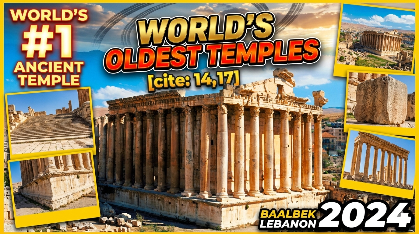 Baalbek Lebanon Temple